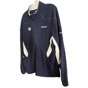 NFL Onfield Reebok Men's Large Dallas Cowboys Zip Up Fleece Jacket